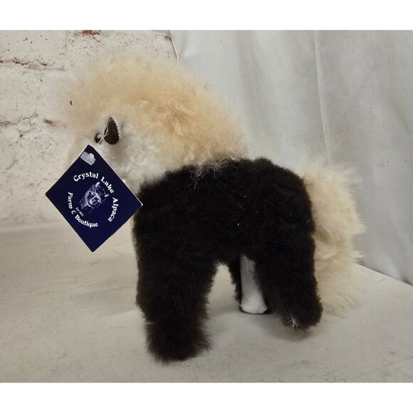 Handcrafted Alpaca Wool Stuffed Animal By Crystal Lake Alpacas - Picture 2 of 7